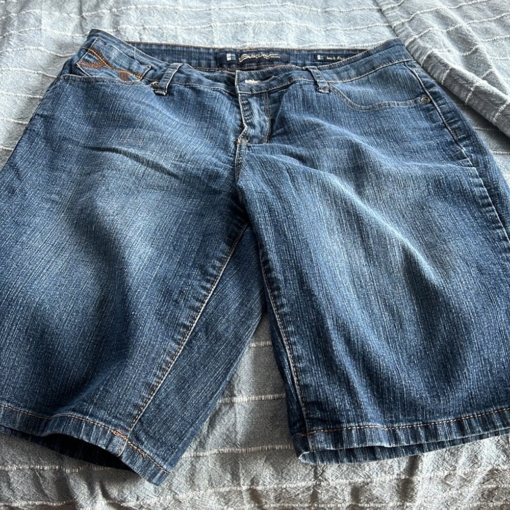 Salt Works medium rise bermuda shorts size 10P